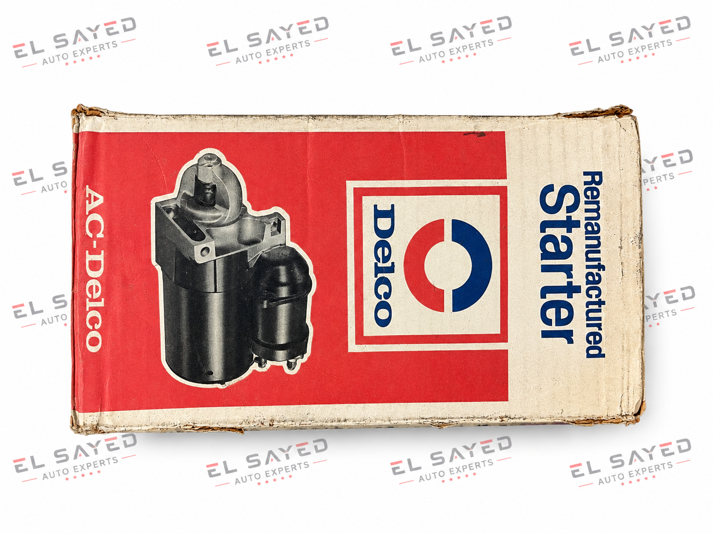 Original Delco Remy OEM starter motor assembly for classic Chevrolet and GMC vehicles.
OEM Number: 323-350
Voltage: 12V
Made in USA.